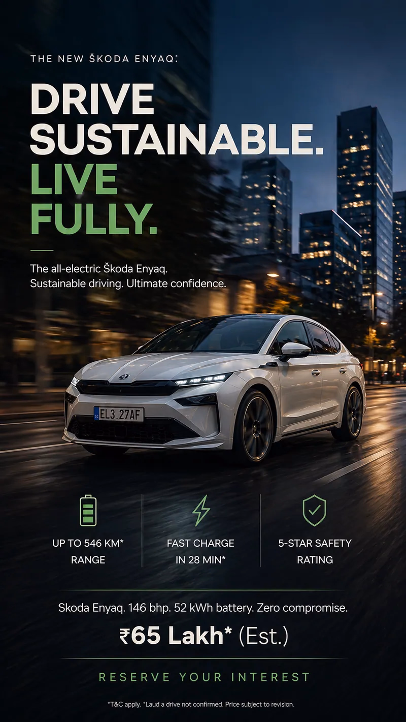 Skoda sustainable living